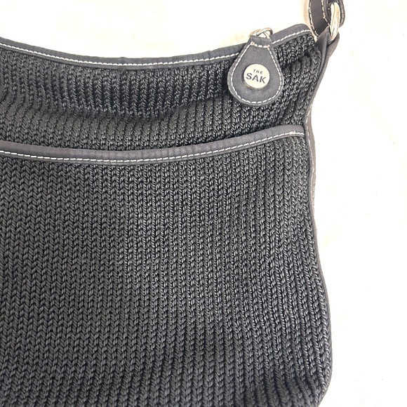 The Sak Black‎ Crocheted Shoulder Bag - Picture 3 of 5